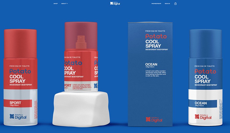 Cool Spray Home page